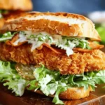 Crispy Chicken Caesar Sandwich