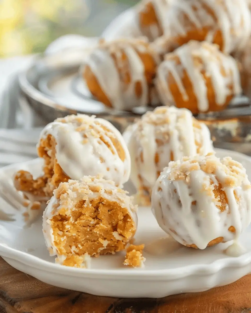 No-Bake Pumpkin Pie Balls: Easy Treats for Autumn Bliss