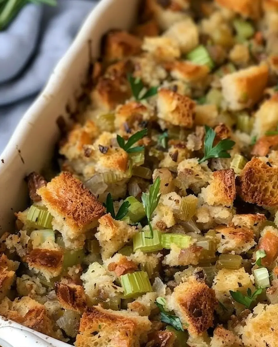 Grandma’s Thanksgiving Stuffing: The Best Turkey Bacon Twist