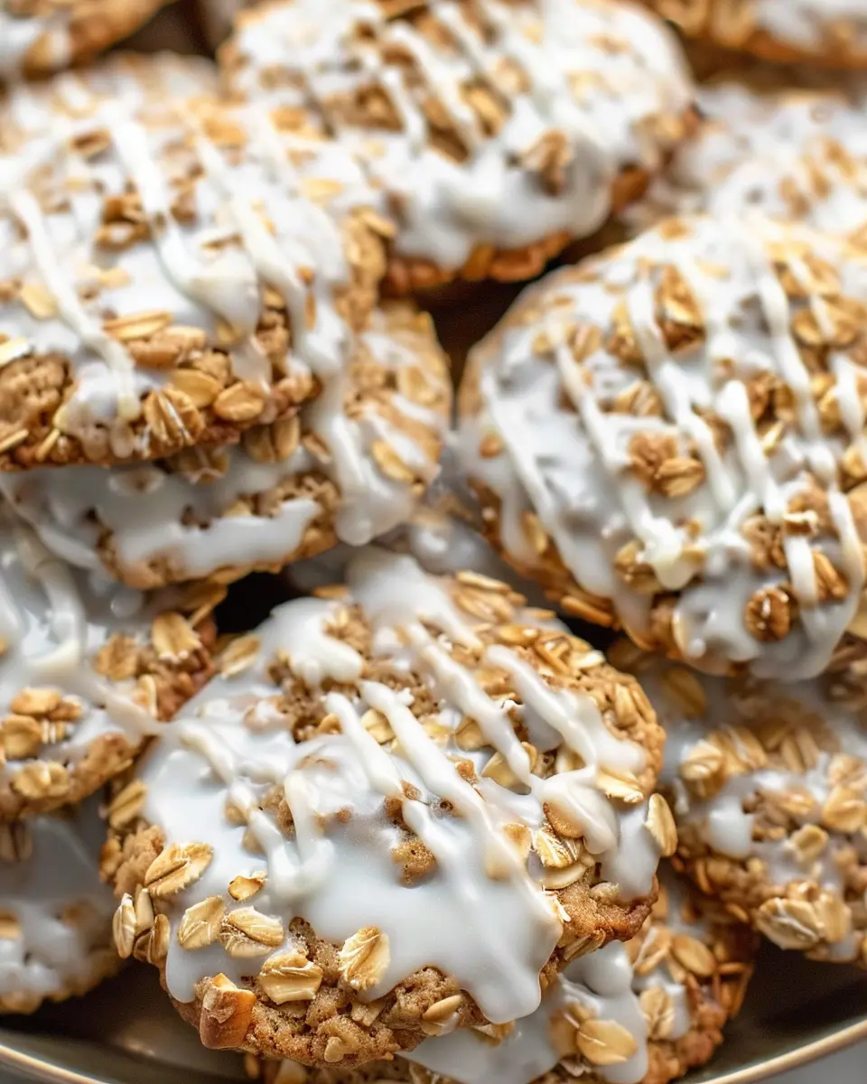 Brown Butter Iced Oatmeal Cookies: Indulge in Homemade Bliss