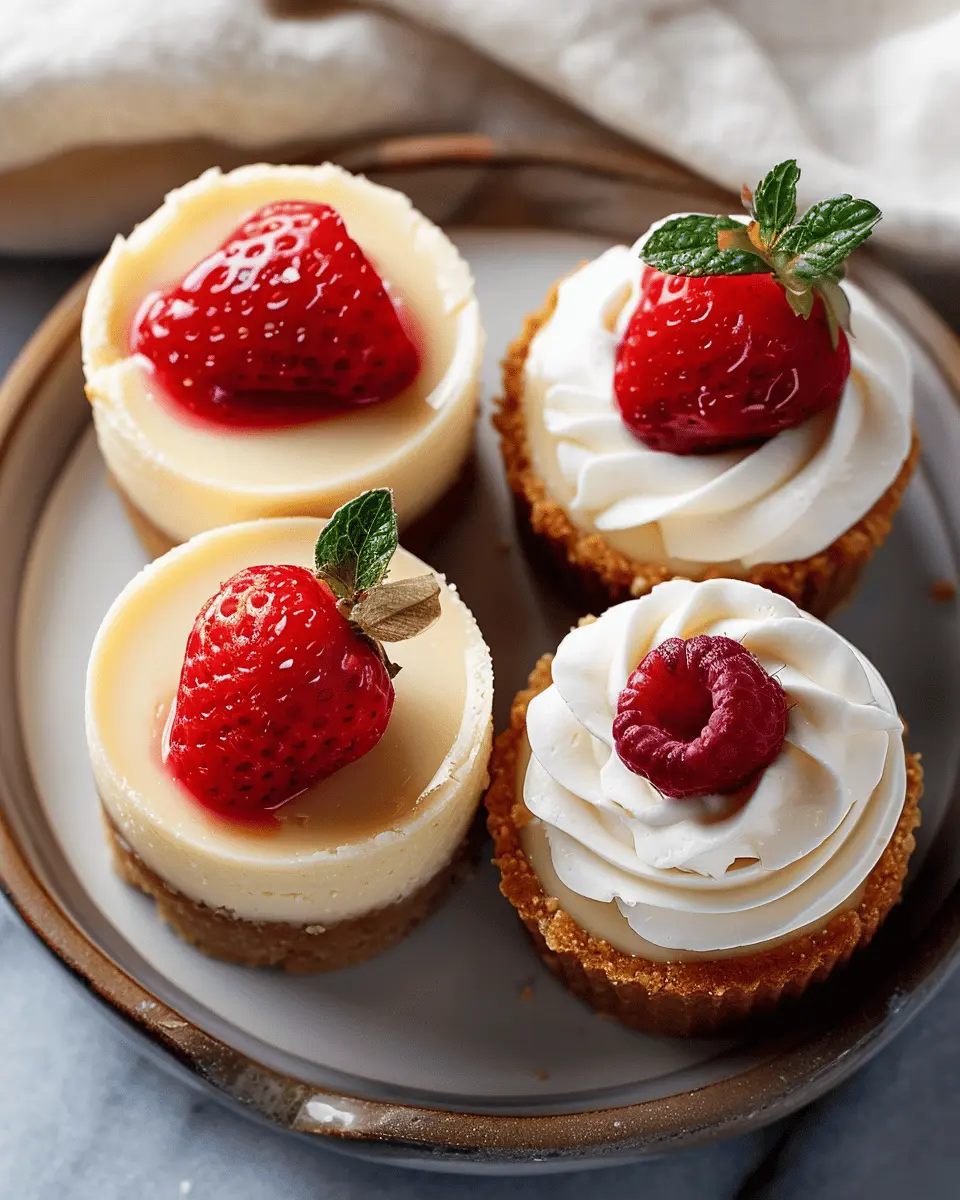 Best Mini Cheesecakes: Indulgent New York Style Delight