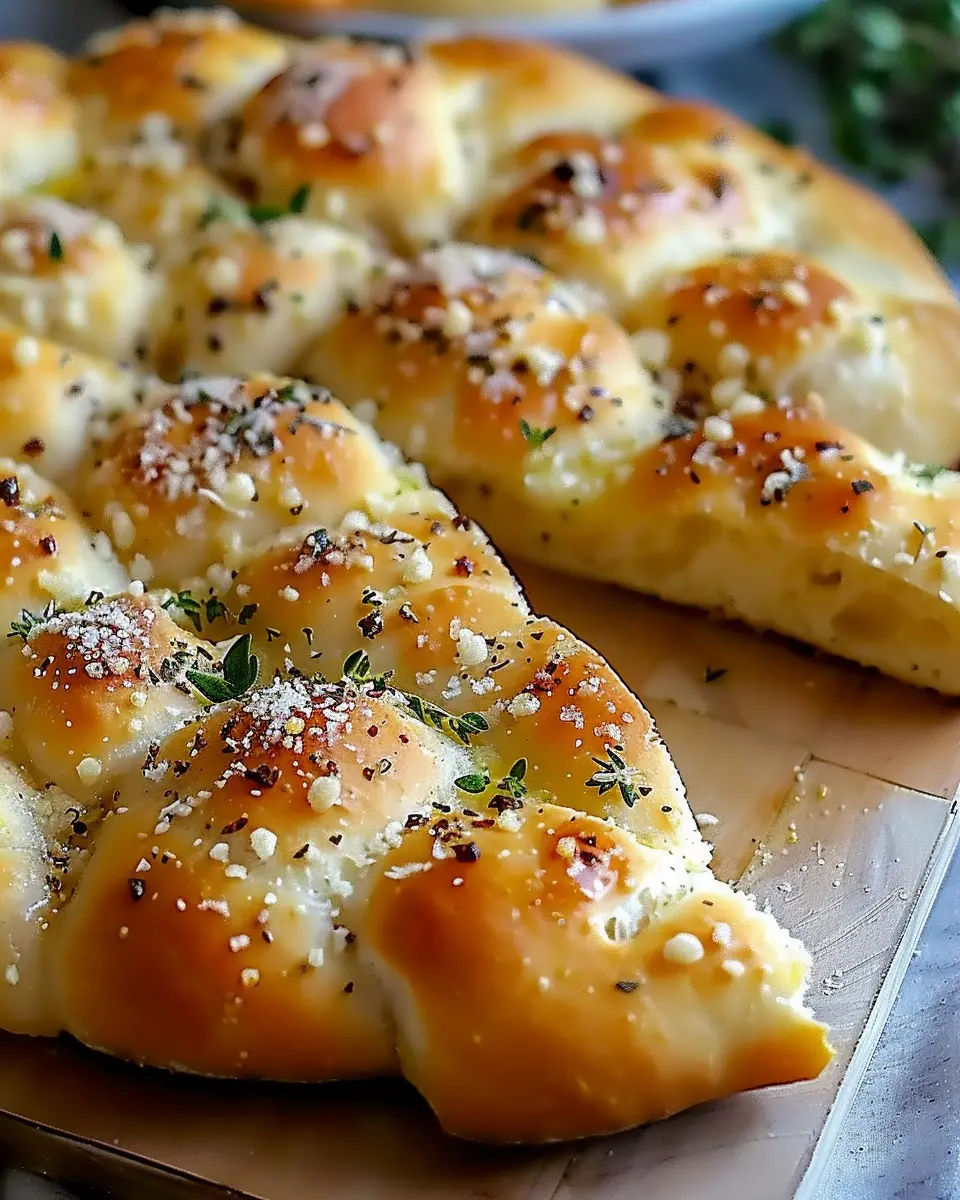 Garlic Parmesan Focaccia Bread: Easy to Make at Home and Delicious