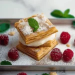 Raspberry Mille-Feuille Cookies