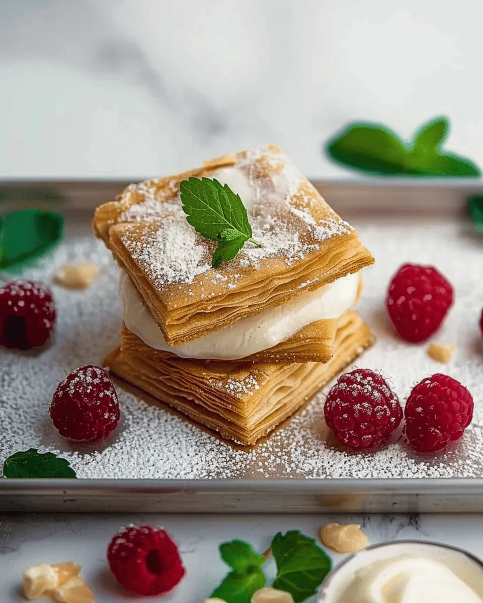 Raspberry Mille-Feuille Cookies: Easy Indulgence for Home Bakers