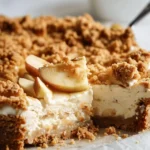 Apple Crumble Cheesecake