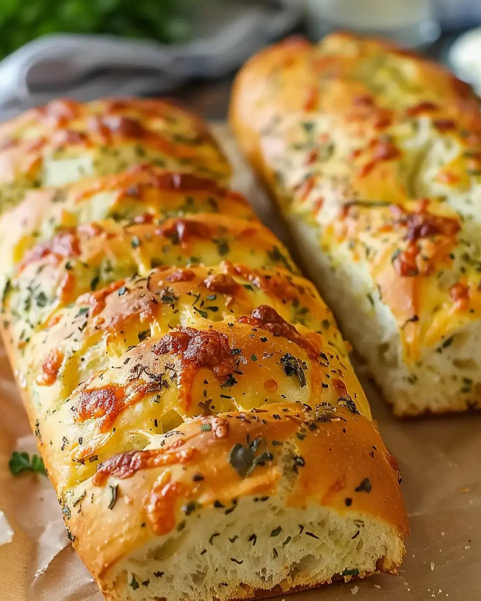 Italian Herb and Cheese Bread Recipe: The Best Homemade Delight
