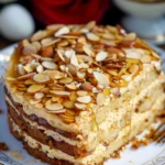 Heavenly Honey Almond Bee Sting Cake: A German Bienenstich Delight