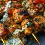 Greek Chicken Souvlaki with Tzatziki Sauce: 5 Bold Flavors