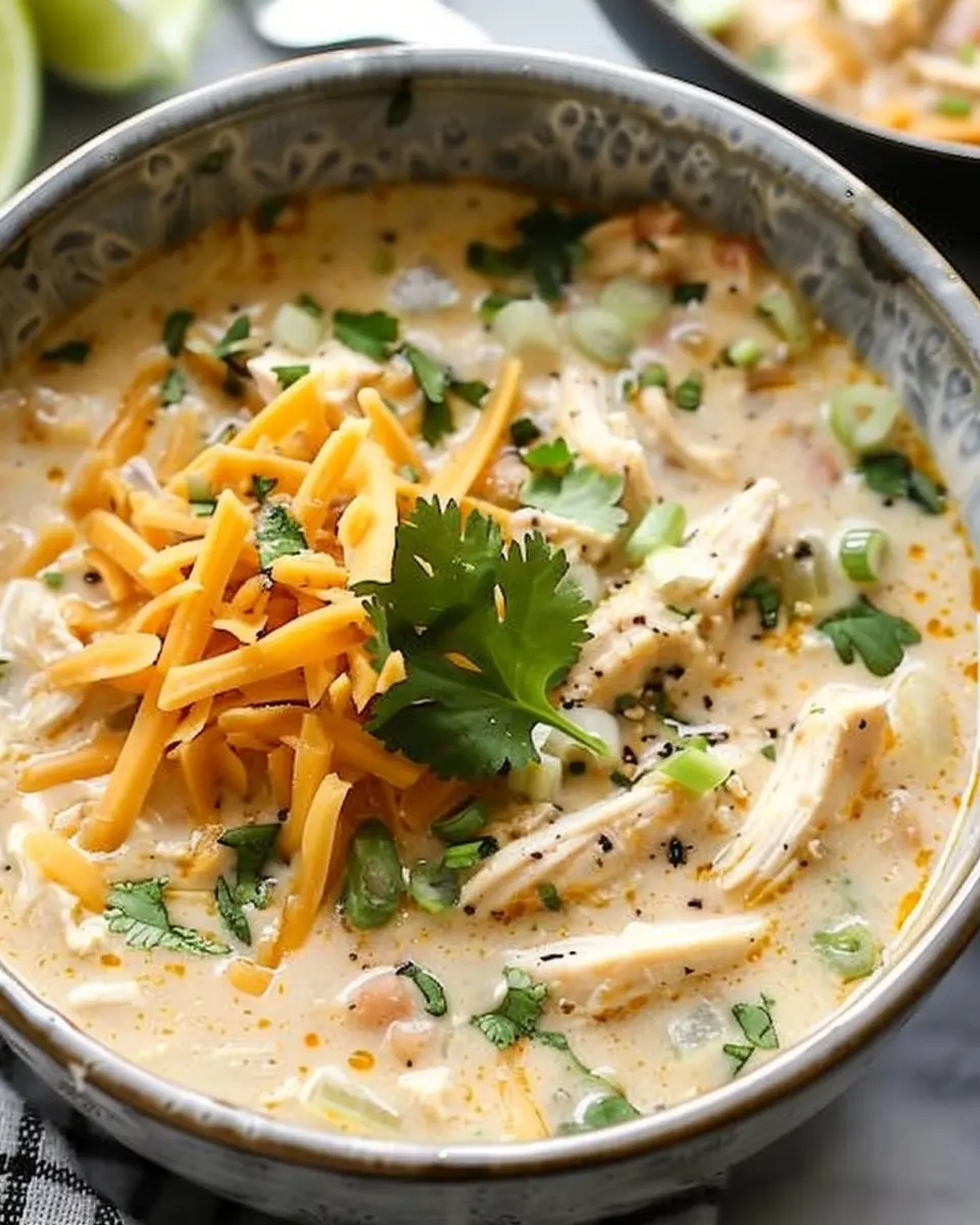 White Chicken Chili: Easy and Hearty Comfort Food Delight