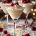 Raspberry White Chocolate Martini