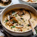 Creamy Hungarian Mushroom Soup