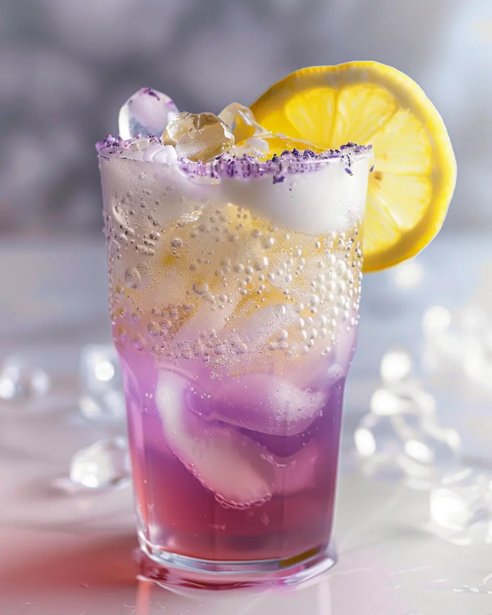 Lavender Lemon Dirty Soda: Refreshingly Easy Mocktail Recipe