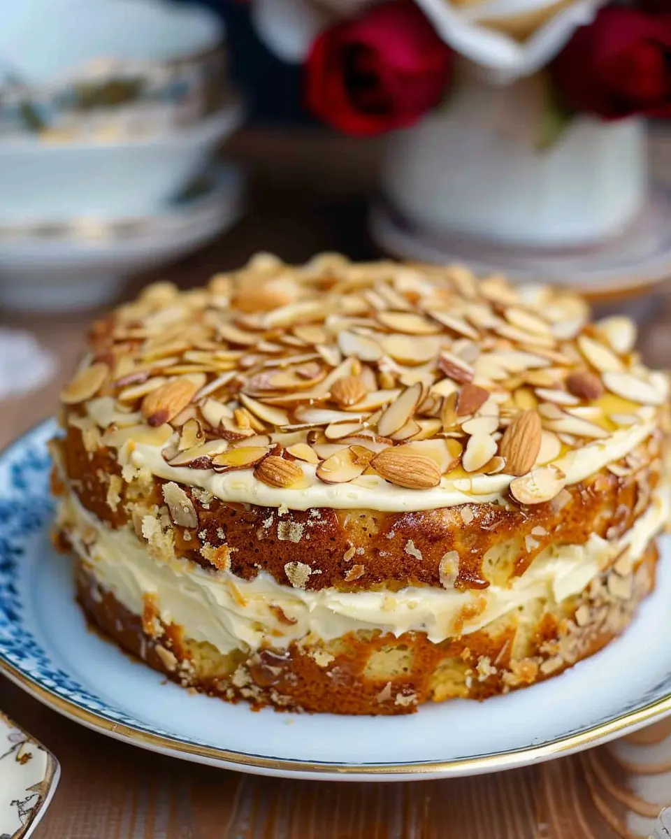 Heavenly Honey Almond Bee Sting Cake: A Delightful German Treat