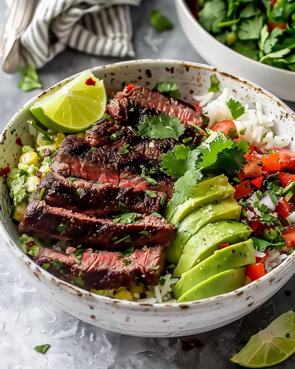 Cilantro Lime Steak Bowls: Easy, Flavorful Family Favorite