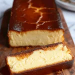 Burnt Basque Cheesecake in a Loaf Pan