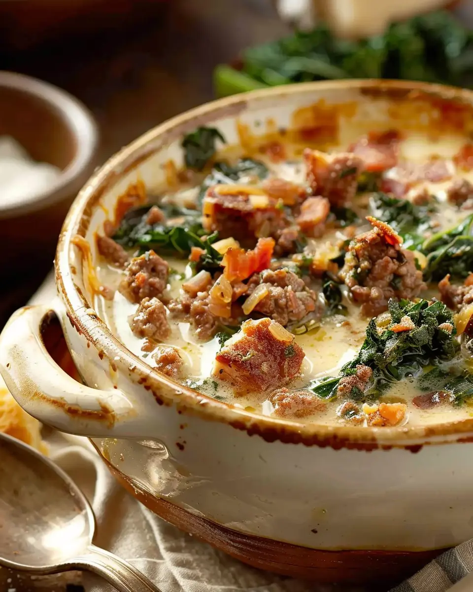 Zuppa Toscana Recipe: A Comforting Twist with Turkey Bacon and Chicken Ham