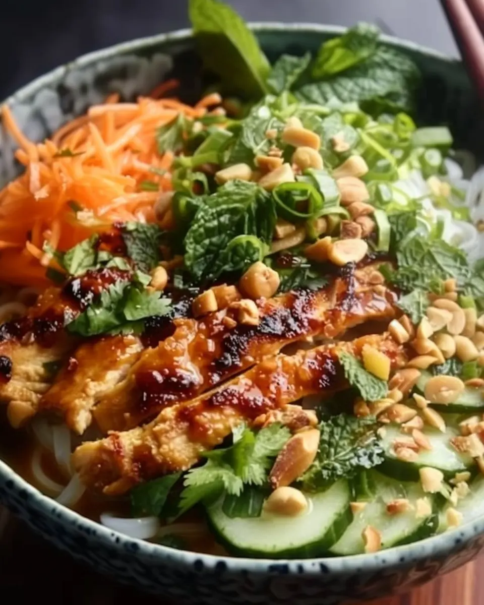 Thai Peanut Chicken Noodle Bowls: An Easy Flavor-Packed Delight