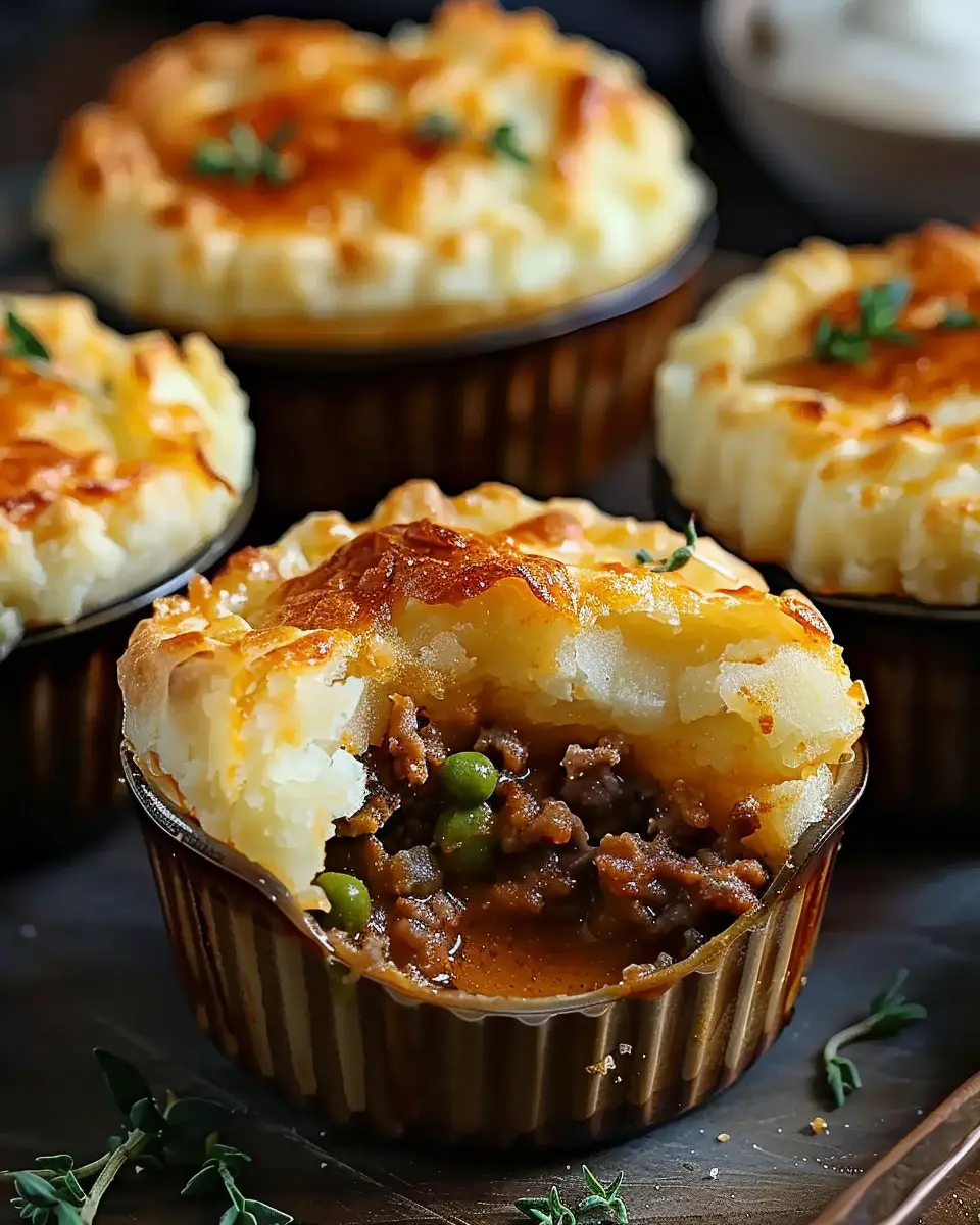 Easy Mini Shepherds Pies Recipe: Cozy Family Dinner Delight