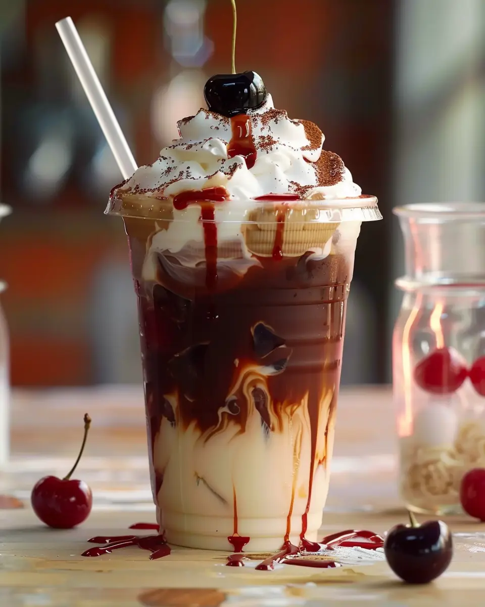 Cherry Vanilla Iced Latte: A Refreshingly Indulgent Treat