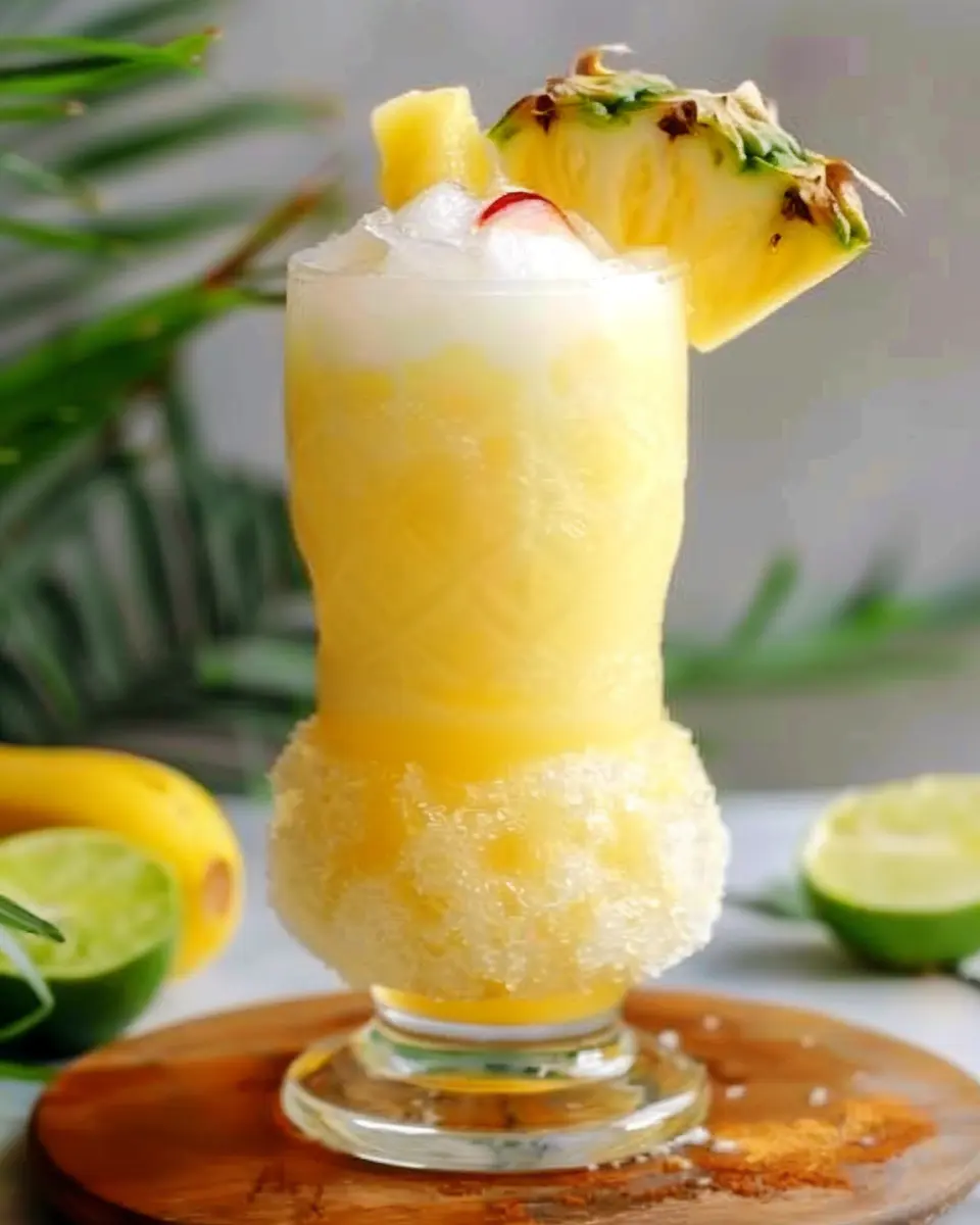 Non Alcoholic Piña Colada Punch: A Refreshing Tropical Treat