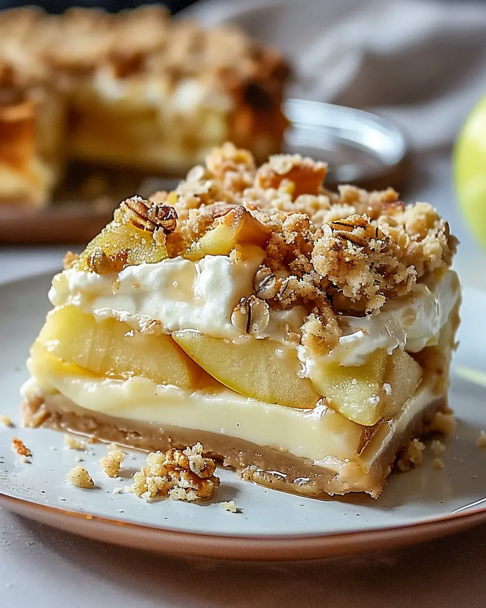 Mascarpone Apple Crumble Torta: The Best Comfort Dessert Ever