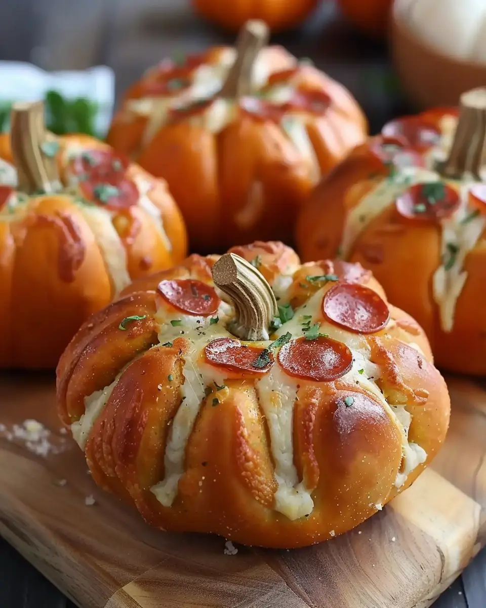 Pepperoni Pizza Pumpkins: 8 Easy &amp; Fun Treats for Fall Fun