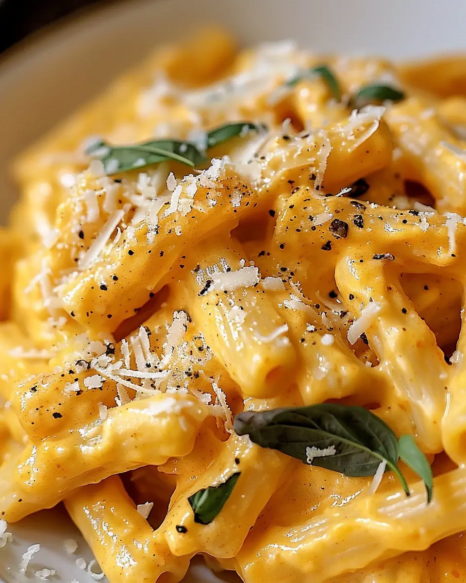 Creamy Parmesan Pumpkin Pasta: An Indulgent Fall Favorite