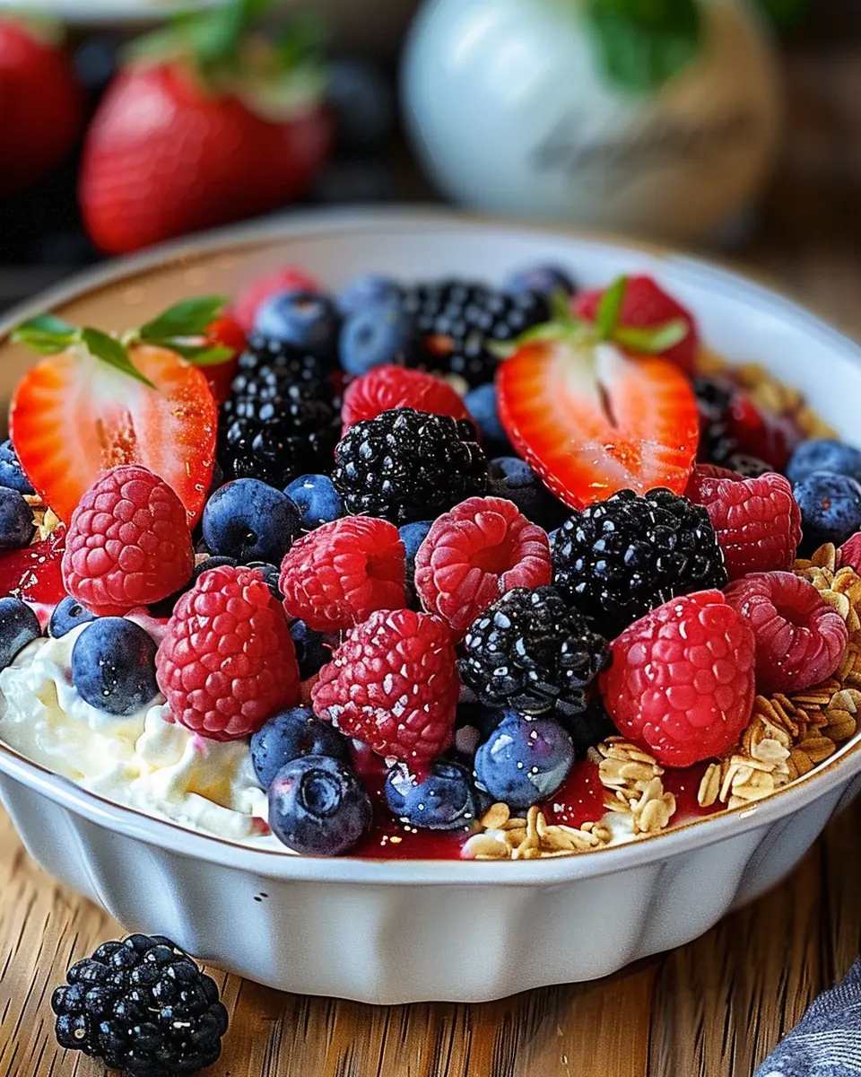 Cottage Cheese Berry Bowl: The Best Ultimate Recipe for You