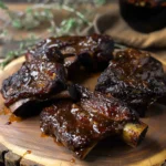 Balsamic Bourbon Short Ribs