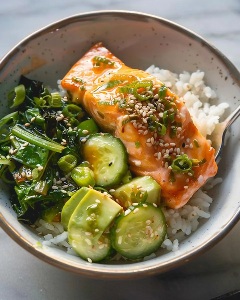Miso Butter Salmon Bowl: A Juicy, Flavor-Packed Delight