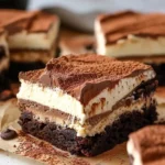 Tiramisu Brownies Recipe Easy Homemade Dessert