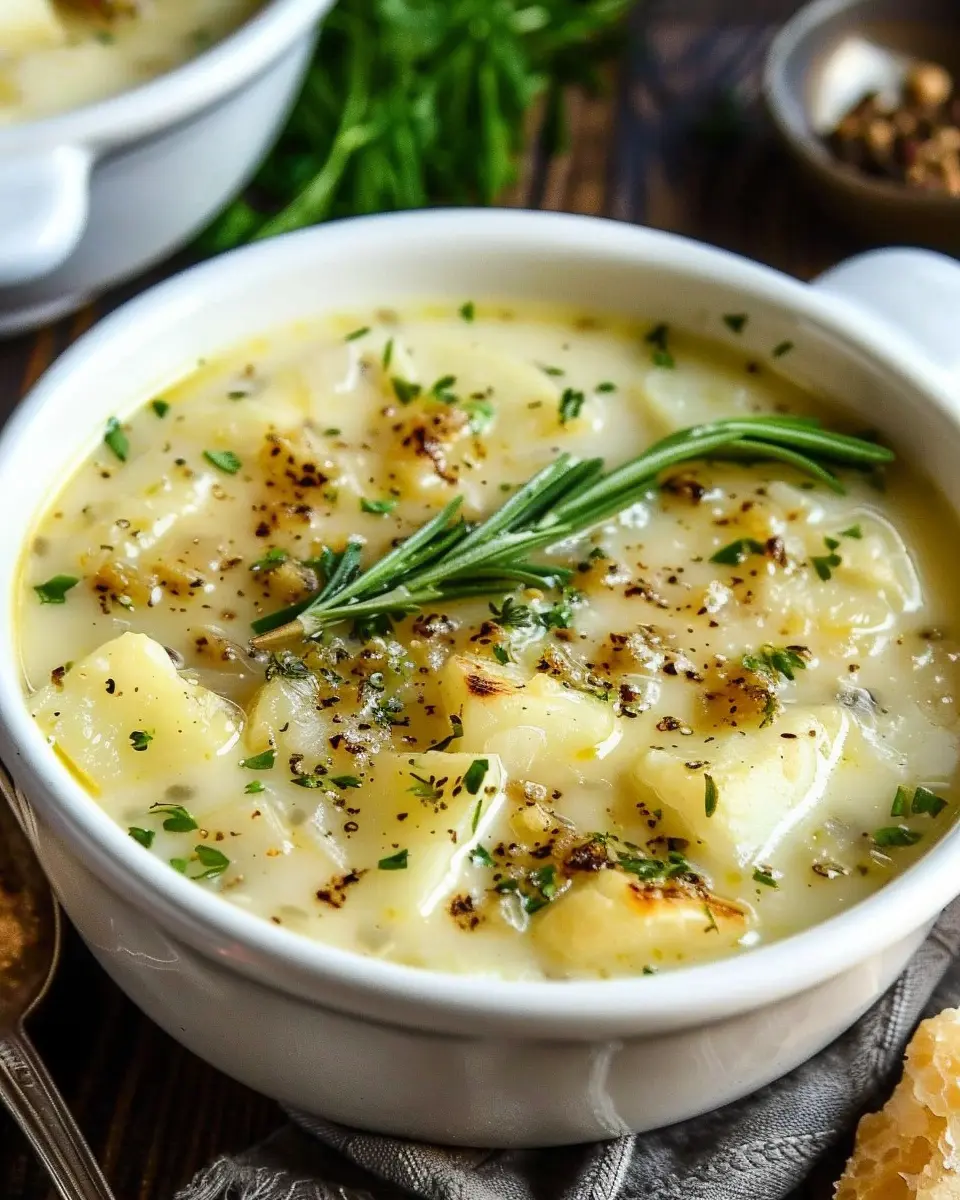 Roasted Garlic Potato Soup: A Cozy Comfort Food Delight