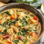 Creamy Tuscan Chicken Soup