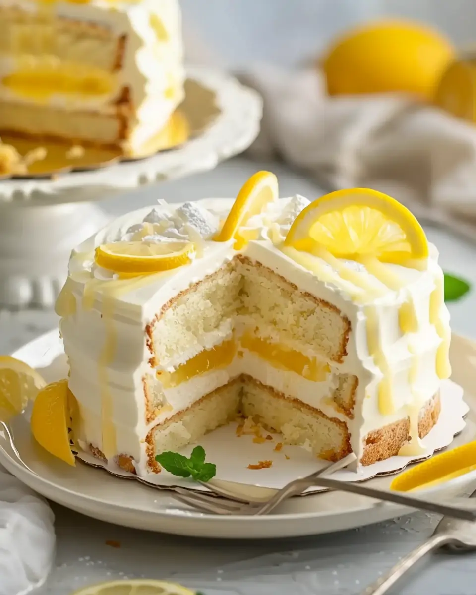 Limoncello Mascarpone Cake: Indulgent Summer Delight Recipe