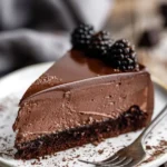Dark Chocolate Mousse Cake