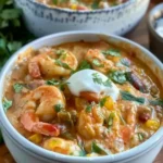 Easy Creamy Seafood and Shrimp Chili