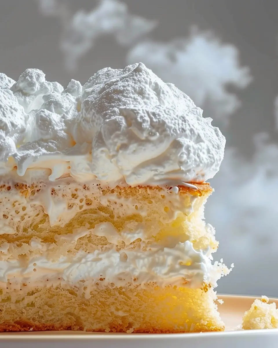 Light &amp; Fluffy Cloud Cake: The Best Homemade Delight You’ll Love
