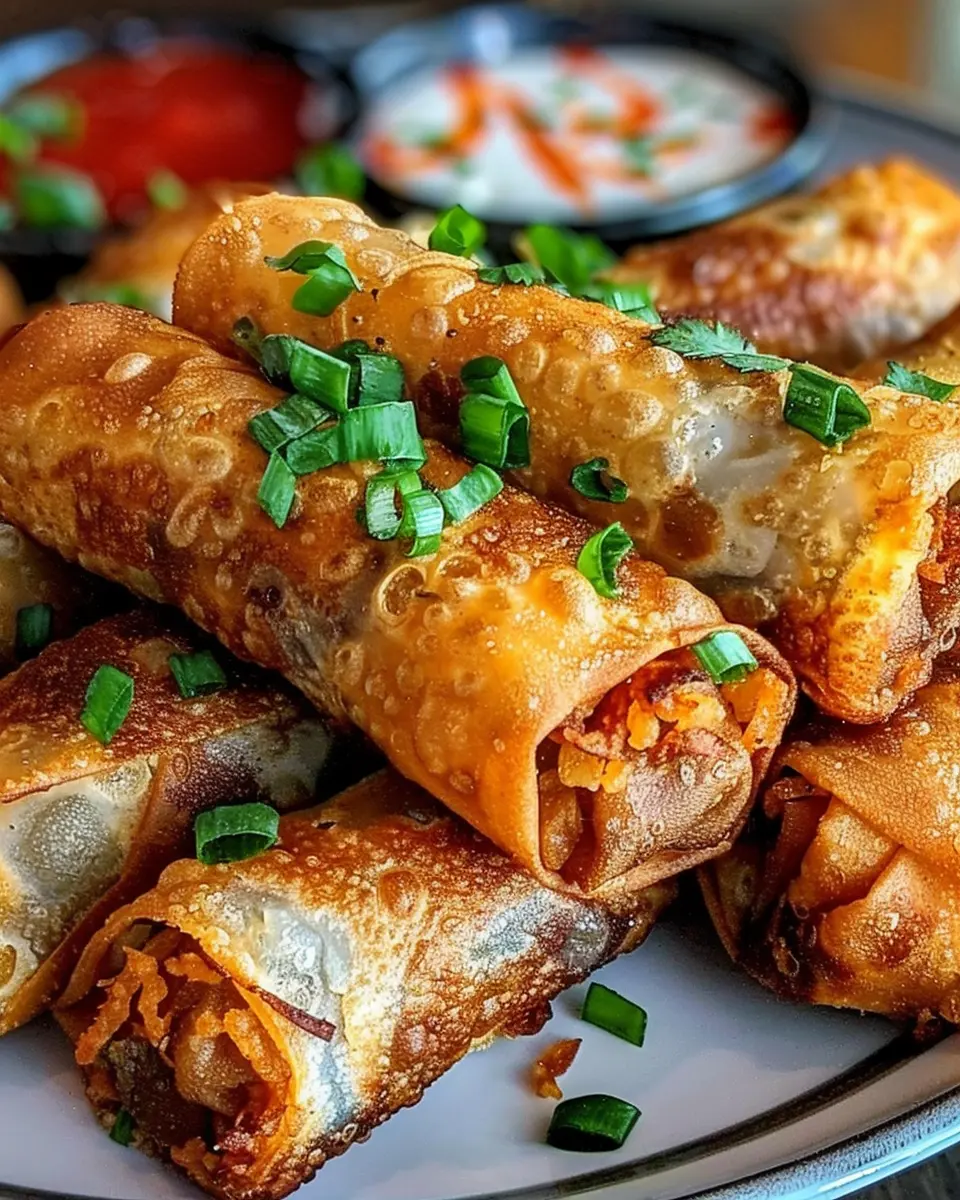 Voodoo Egg Rolls: Irresistible Fusion Snack with Turkey Bacon