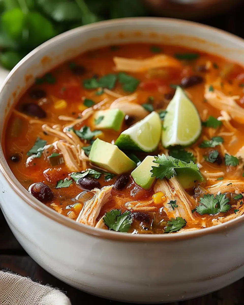 Chicken Enchilada Soup: A Deliciously Easy Meal for Cozy Nights