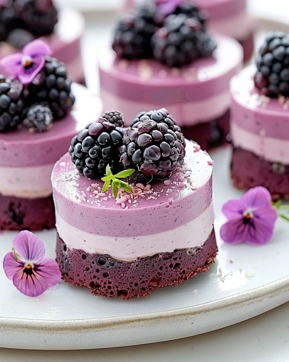 Mini Blackberry Mousse Cakes: The Best Indulgent Treat for Everyone