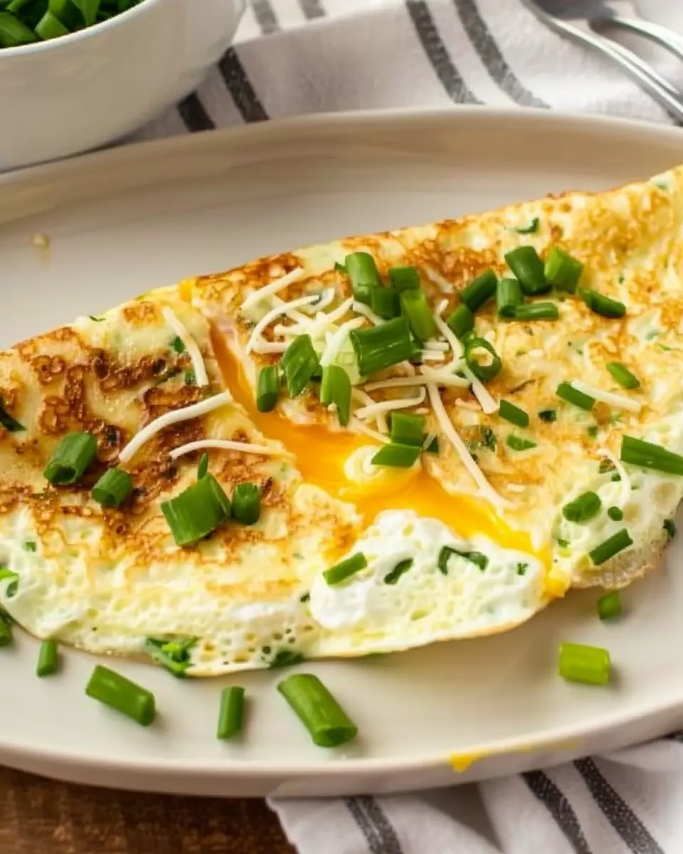 Cheese Egg White Omelette: Easy and Nutritious Breakfast Delight