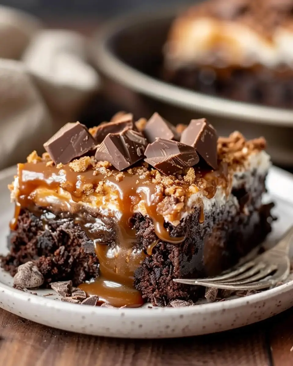 Chocolate Caramel Dump Cake: The Easy Indulgence You Need