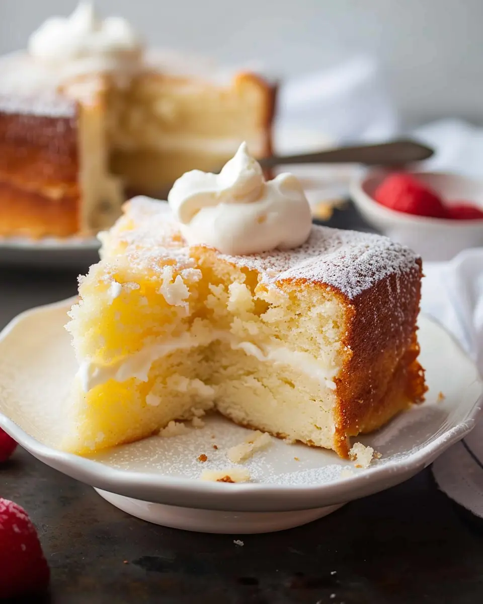 Old-Fashioned Hot Milk Cake: The Best Comfort Dessert Recipe