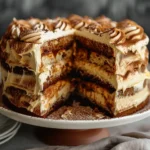 Tiramisu-ish Layer Cake