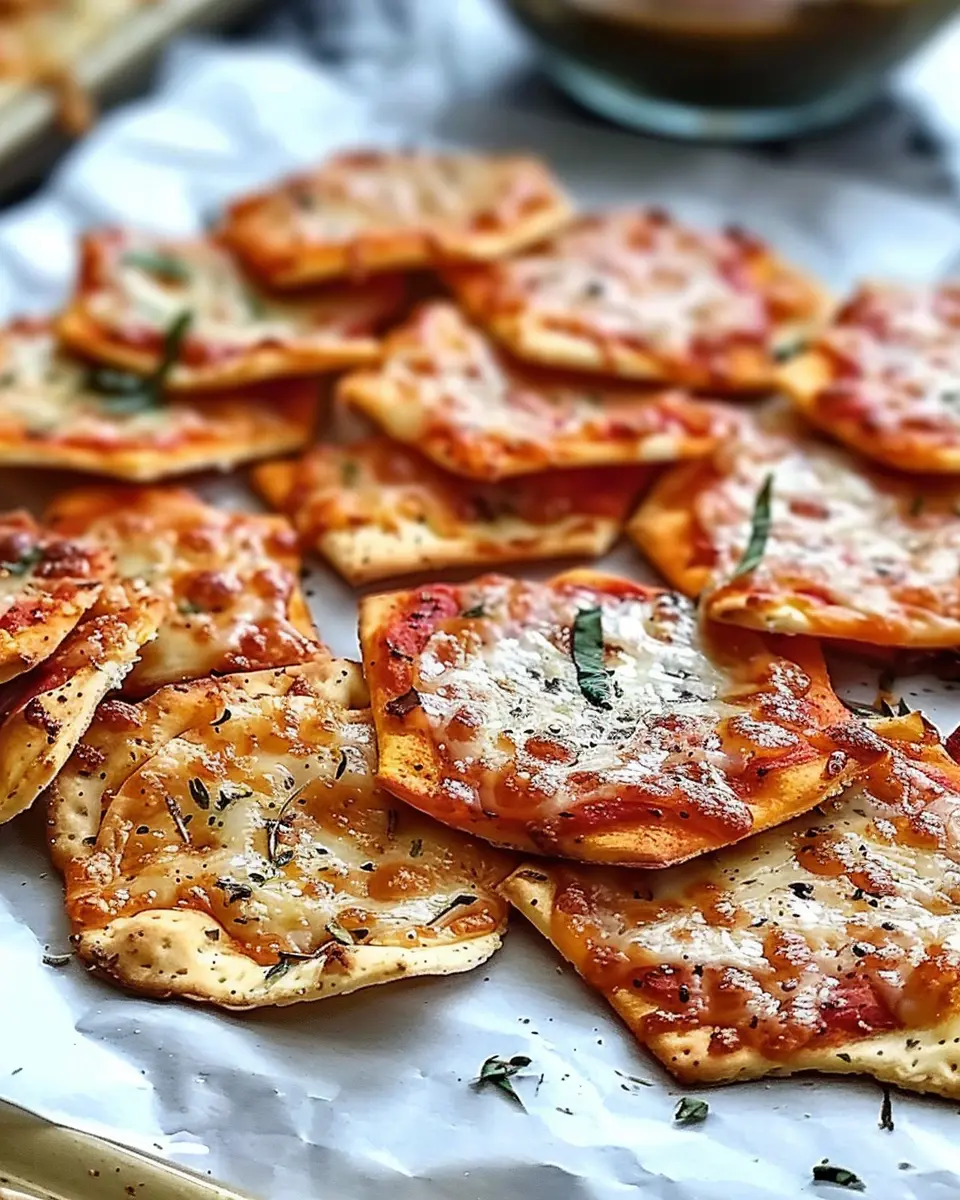 Keto Pizza Chips: Crispy, Cheesy, and Guilt-Free Delight