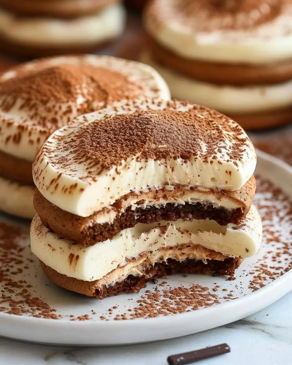 Tiramisu Sandwich Cookies Recipe: Indulgent Treats for Dessert Lovers