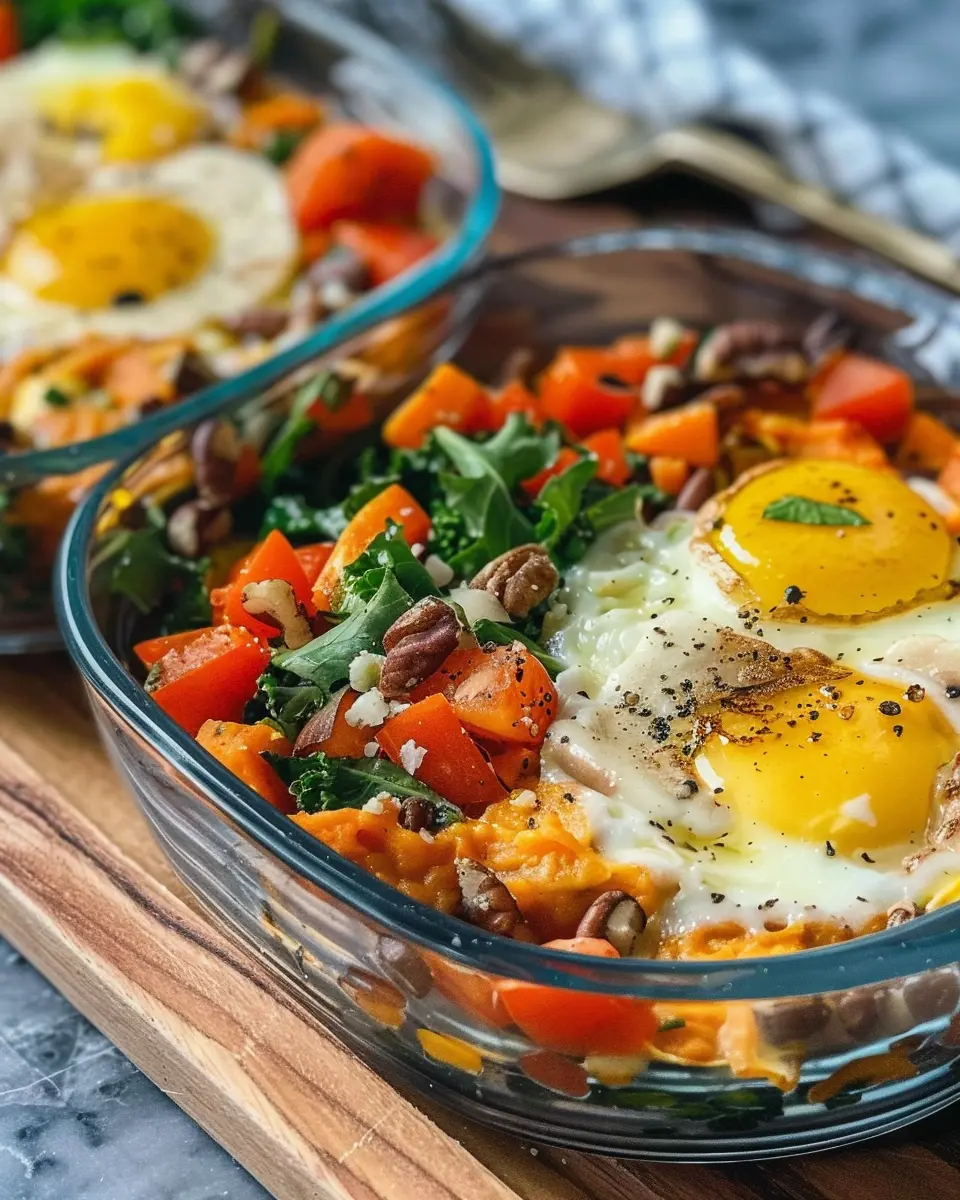 Sweet Potato Breakfast Bowl Meal Prep: Easy &amp; Delicious Start