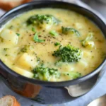 Broccoli Potato Cheese Soup Recipe
