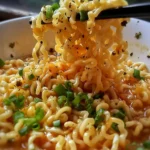 Cheesy Ramen Noodles Recipe
