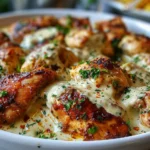 Turkish Chicken with Creamy White Sauce